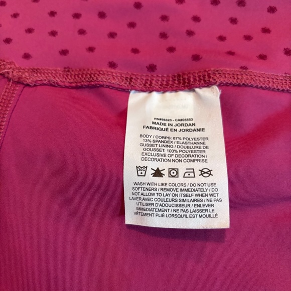 NWOT Nike Yoga Legging Women's Size M Polka-Dot Twist High-Waisted Ankle - Picture 4 of 8